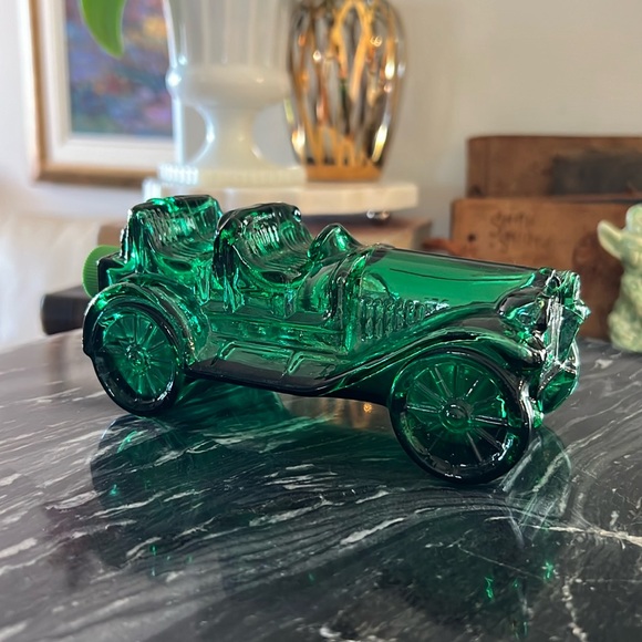 Vintage Avon Station Wagon Wild Country Aftershave Antique Glass Decanter Bottle - Picture 3 of 13